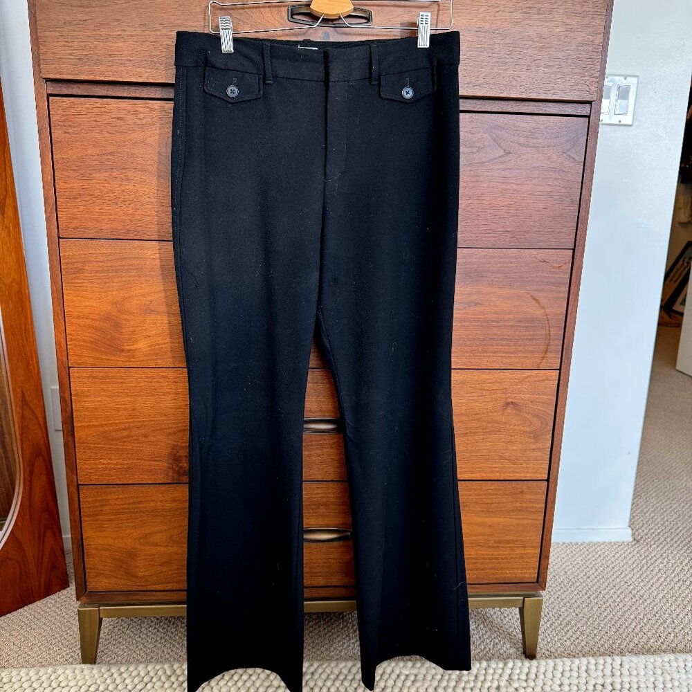 Black suiting pants